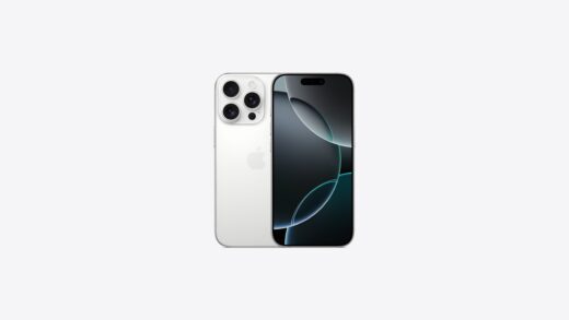 APPLE IPHONE 16 PRO 128GB WHITE TITANIUM DUAL E-SIM - Image 1