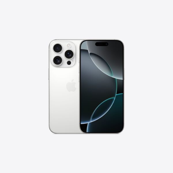 APPLE IPHONE 16 PRO 128GB WHITE TITANIUM DUAL E-SIM
