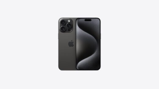 APPLE IPHONE 15 PRO MAX 256GB BLACK TITANIUM DUAL E-SIM - Image 1