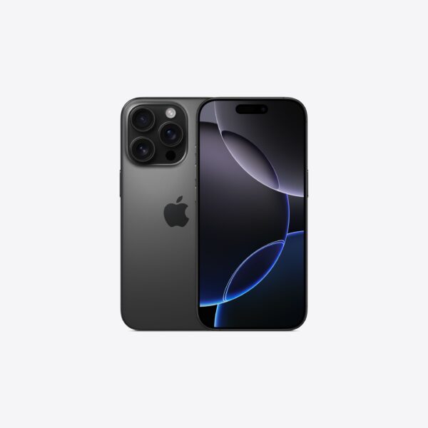 APPLE IPHONE 16 PRO 128GB BLACK TITANIUM DUAL E-SIM