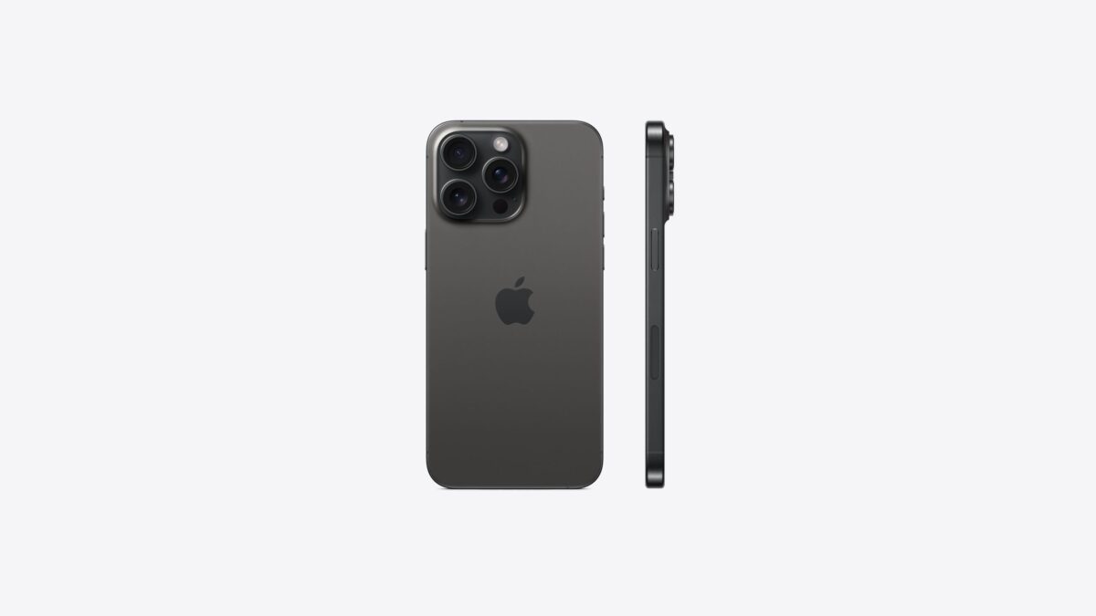 APPLE IPHONE 15 PRO MAX 256GB BLACK TITANIUM P-SIM & E-SIM - Image 2