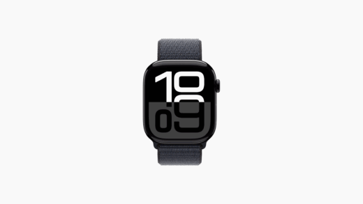 APPLE WATCH S10 GPS, 46MM JET BLACK ALUMINUM CASE WITH INK SPORT LOOP - Image 2