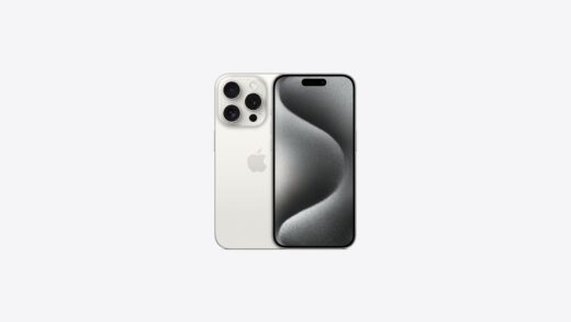 APPLE IPHONE 15 PRO 256GB WHITE TITANIUM DUAL E-SIM - Image 1