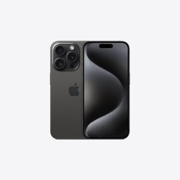 APPLE IPHONE 15 PRO 256GB BLACK TITANIUM DUAL E-SIM
